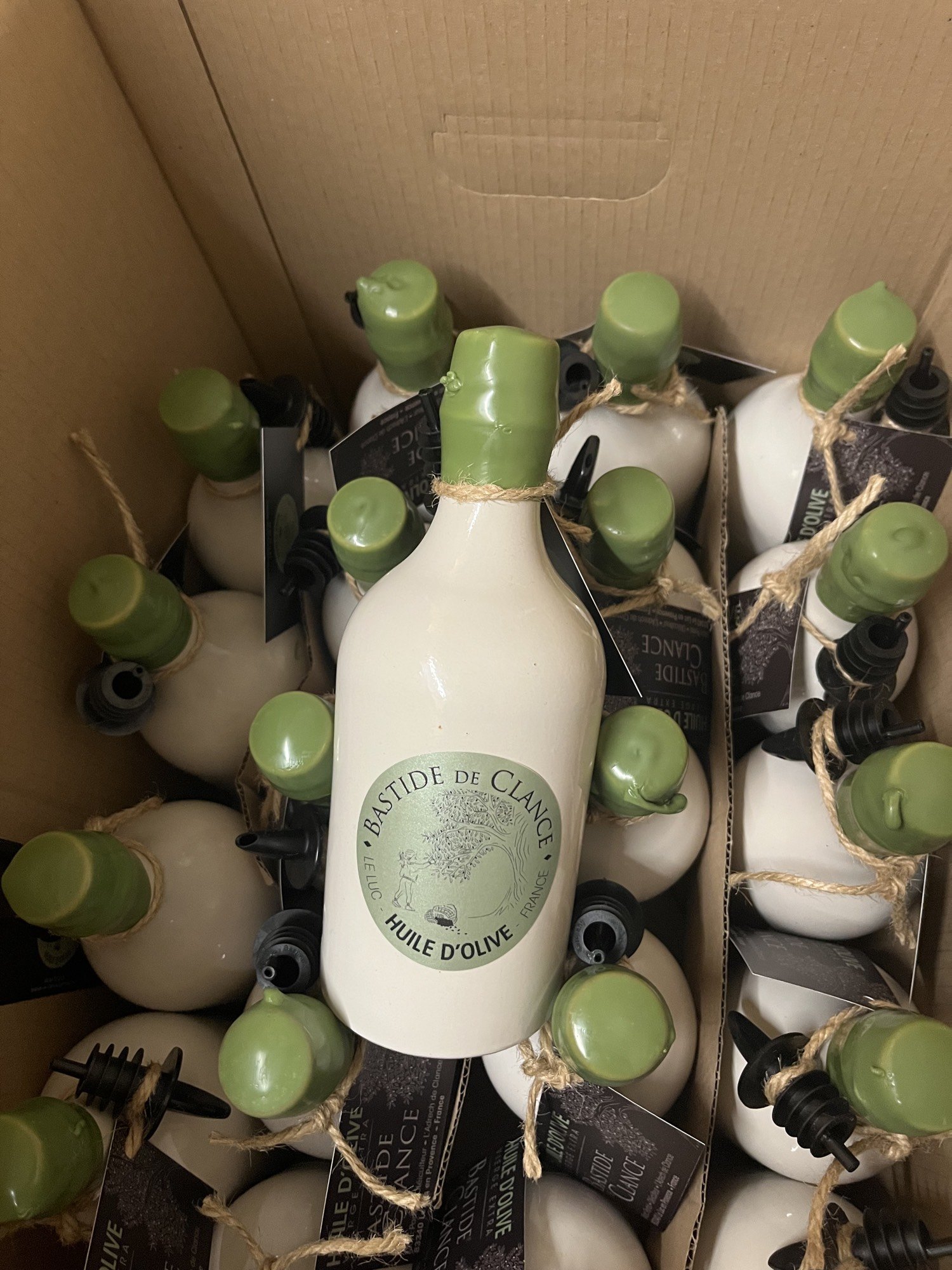 Bouteilles de grès Bastide de Clance